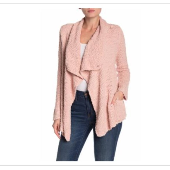 bobeau button cardigan